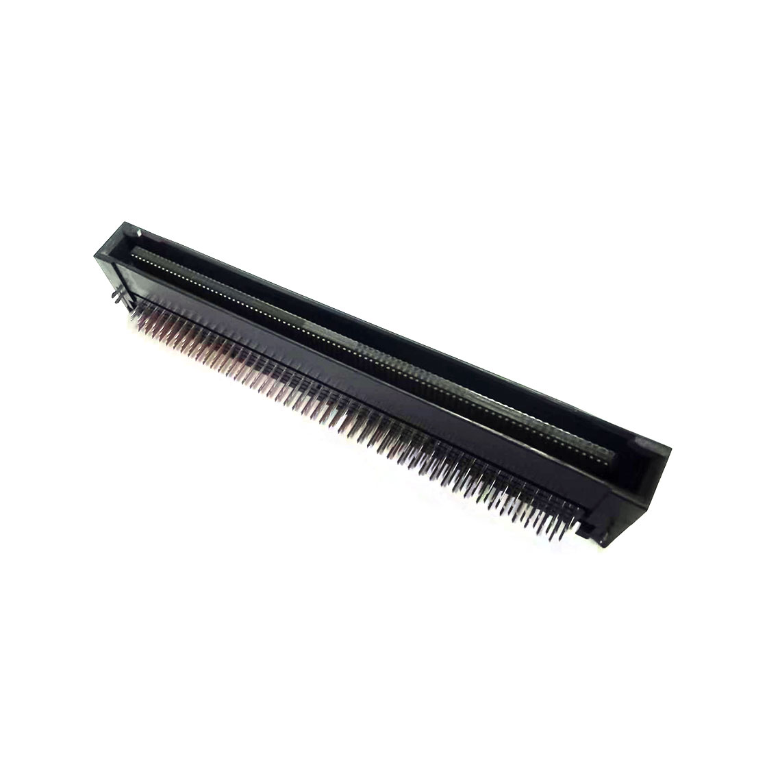 Pitch 0.8mm BTB 180P 90°四排卧式DIP Male 黑色